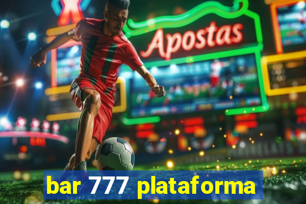 bar 777 plataforma